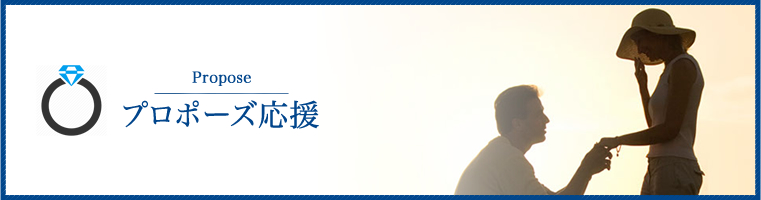 プロポーズ応援